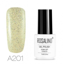 Гел Лак Пясъчен Захарен Ефект 7ml A201 Rosalind 